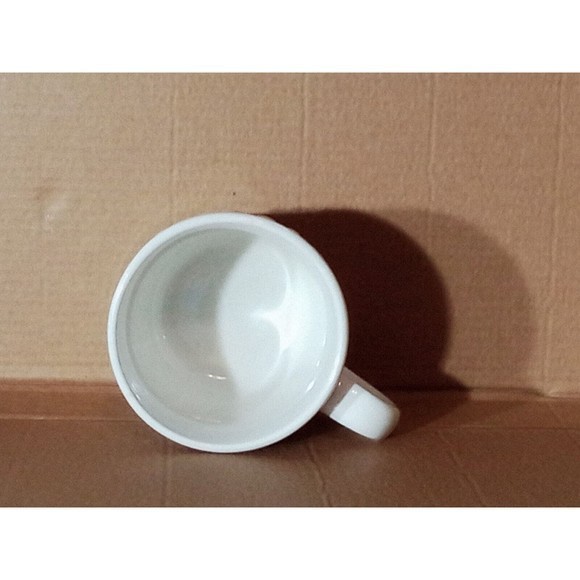 Coffee Mug / Cup Set Of Four White With Fruit Design - Picture 10 of 16